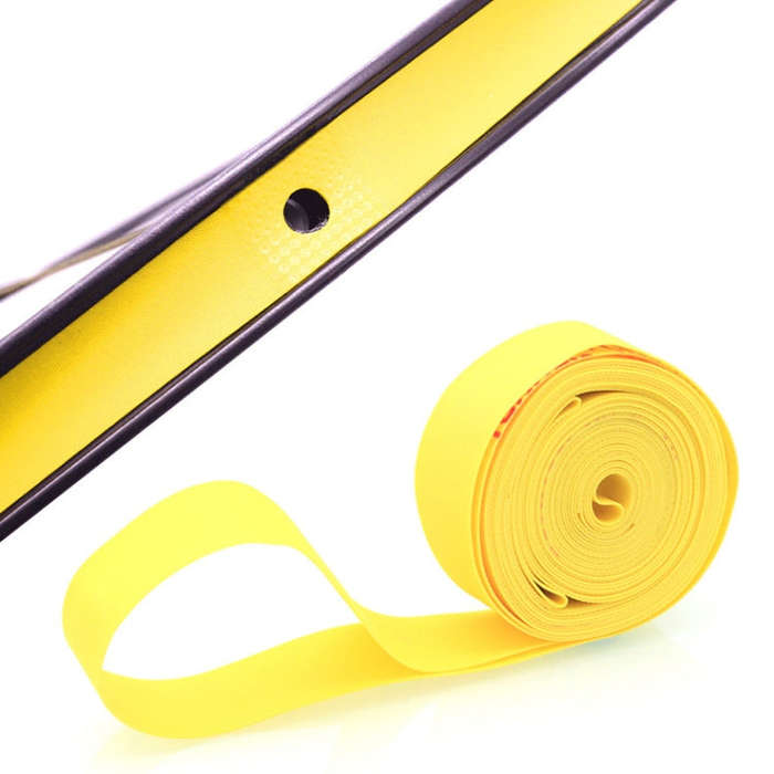 10 PCS Road Mountain Bike Anti-Stab Tire Pad Bicycle Wheel Set PVC Spoke Lining Tape, Colour: Yel...