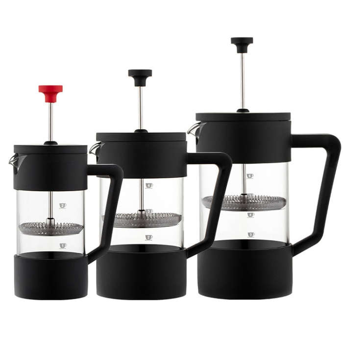 Household Hand Brewed Coffee French Filter Press Pot Glass Tea Maker(350ml)