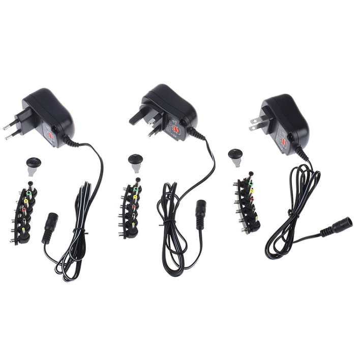 C5 3-12V 12W Adjustable Voltage Regulated Switch Power Supply Power Adapter Multifunction Charger...