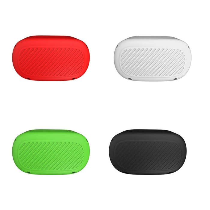 VR Glasses Silicone Waterproof Dust-Proof And Fall-Proof Protective Shell For Quest(Red)