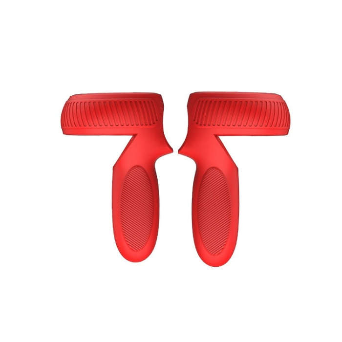 VR Handle Silicone Non-slip Drop Resistant Protective Cver For Quest(Red)