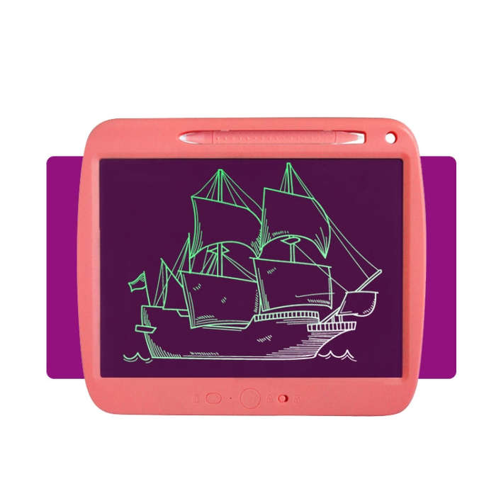 9 Inch Charging LCD Copy Writing Panel Transparent Electronic Writing Board, Specification: Monoc...