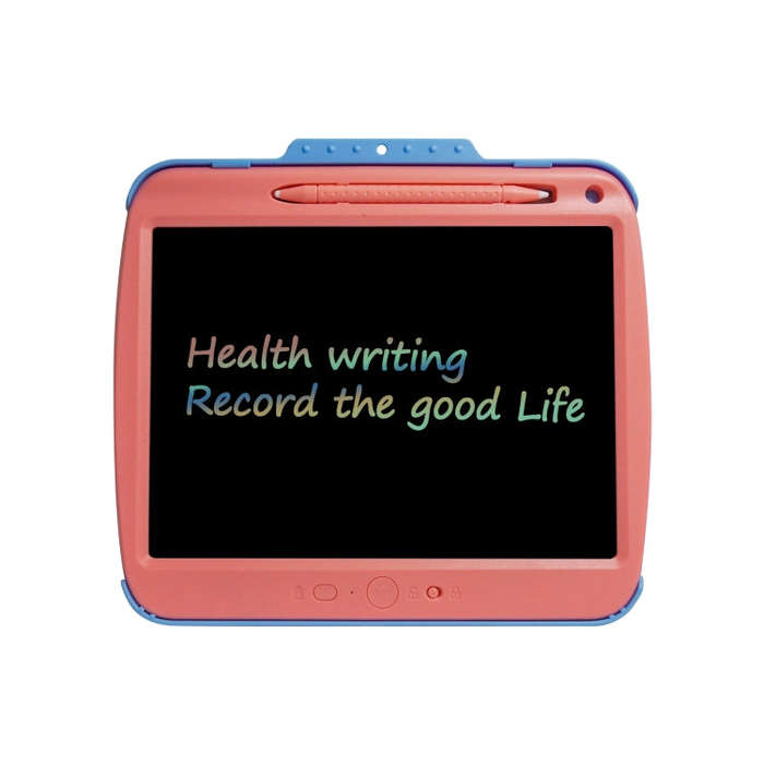 9 Inch Charging LCD Copy Writing Panel Transparent Electronic Writing Board, Specification: Color...