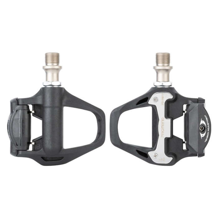1 Pair PROMEND PD-R97P Bicycle Self-Locking Pedal Road Bike Nylon Lock Pedal SPD System Cassette ...