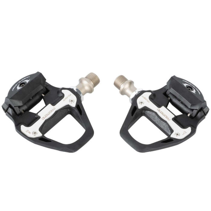 1 Pair PROMEND PD-R97P Bicycle Self-Locking Pedal Road Bike Nylon Lock Pedal SPD System Cassette ...
