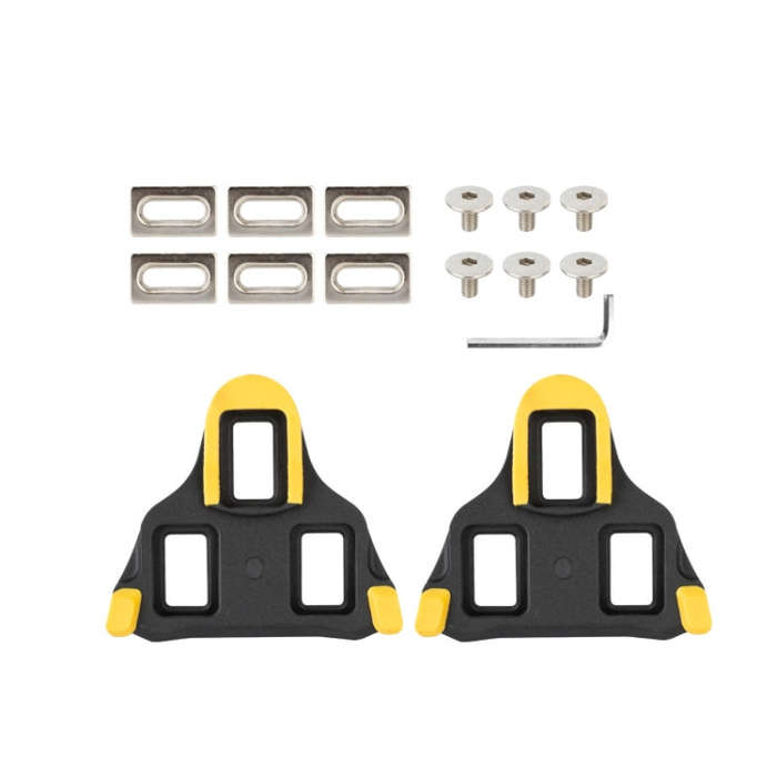 1 Pair PROMEND PD-R97P Bicycle Self-Locking Pedal Road Bike Nylon Lock Pedal SPD System Cassette ...