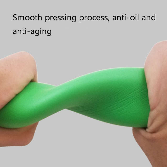 MEROCA Mountain Bike Grip Cover Shock Absorbic Silicone Handlebar Sponge Cover(Green)