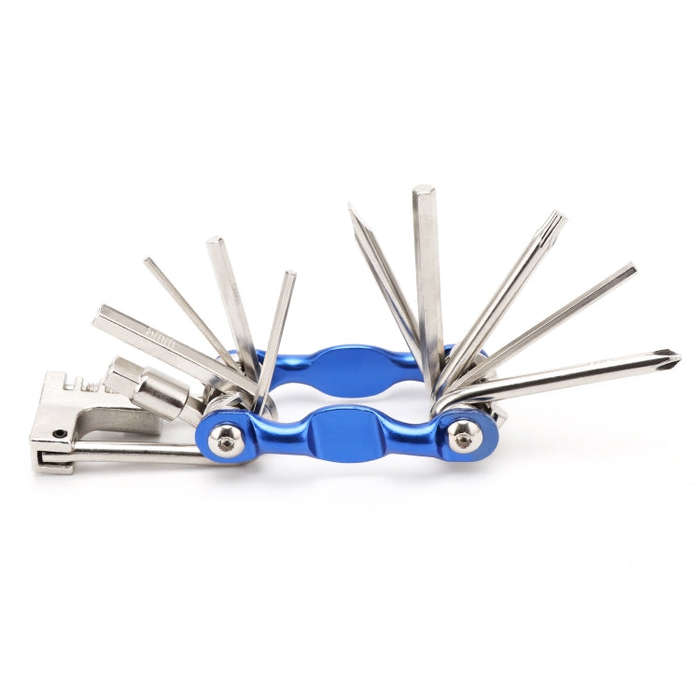BG-9835D Bicycle Multi-Function Maintenance Curved 11 In 1 Tool Mountain Highway Bike With Interc...