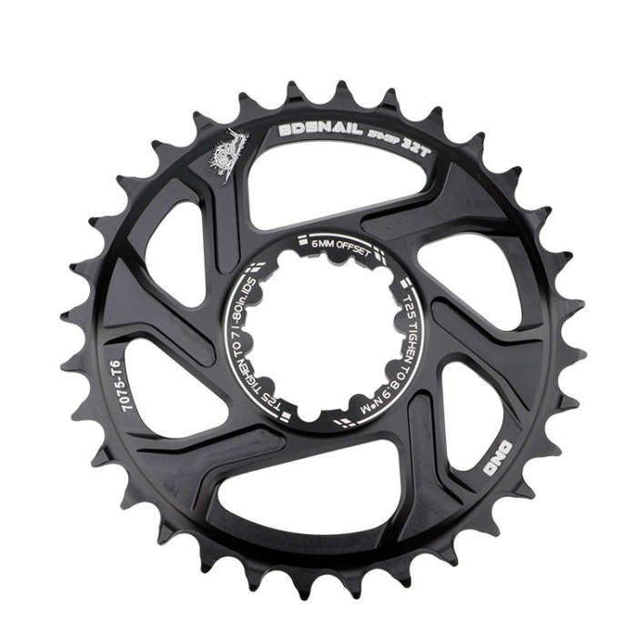 BDSNAIL Mountain Bike Single Disk GXP Direct-Shaped Integrated Disk Positive And Negative Tooth D...