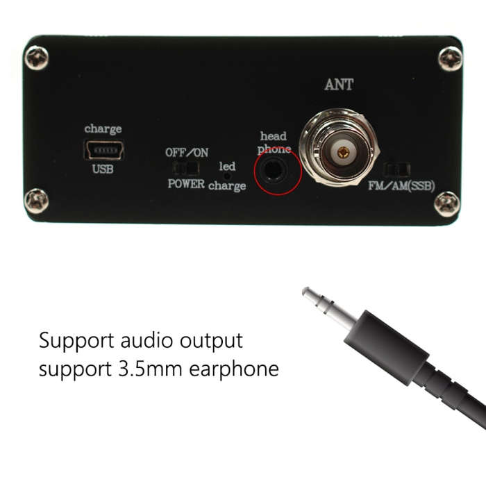 Si4732 All Band Radio Receiver FM AM (MW & SW) SSB (LSB & USB) Receiver