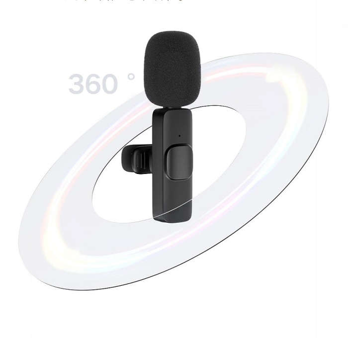 Lavalier Wireless Microphone Mobile Phone Live Video Shooting Small Microphone, Specification: 8 ...