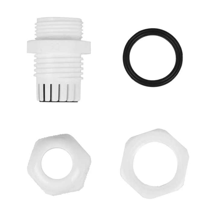 Solar Photovoltaic Plastic Bracket ABS Photovoltaic Car Roof Waterproof Junction Box(White)