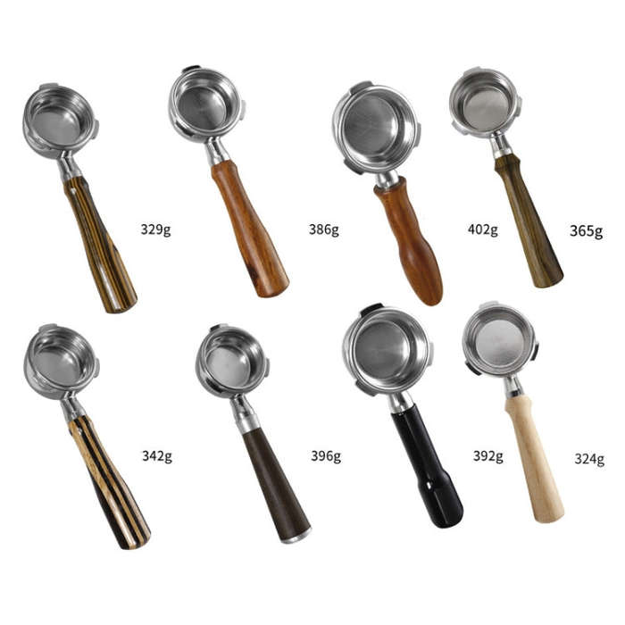 BST-001 Stainless Steel Coffee Machine Handle For Barsetto(Red  Rosewood Without Button)