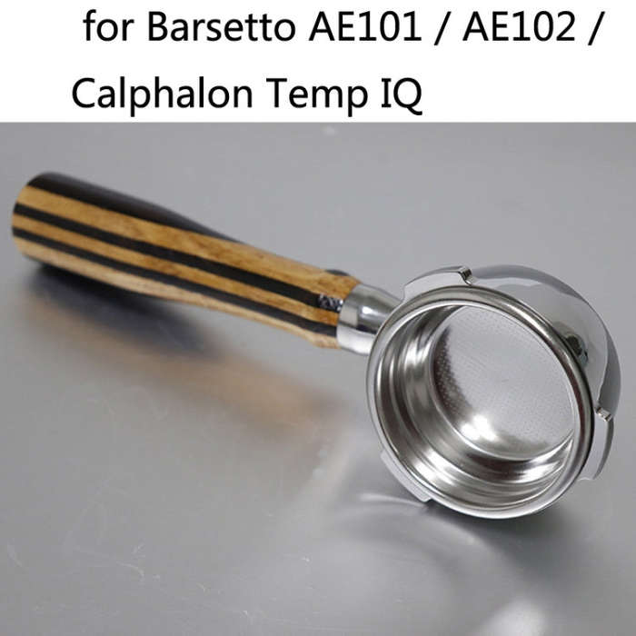 BST-001 Stainless Steel Coffee Machine Handle For Barsetto(Bamboo Without Button)