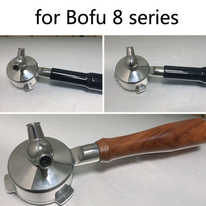 DZ-1 Stainless Steel Coffee Machine With Bottom Handle For Bofu 8 Series, Style: Plastic Double M...
