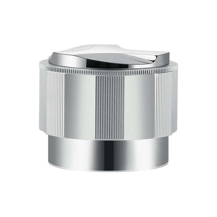 YK33258 Stainless Steel Double-Ended Coffee Cloth Dispenser, Size: 51mm(Silver Multilateral Type)