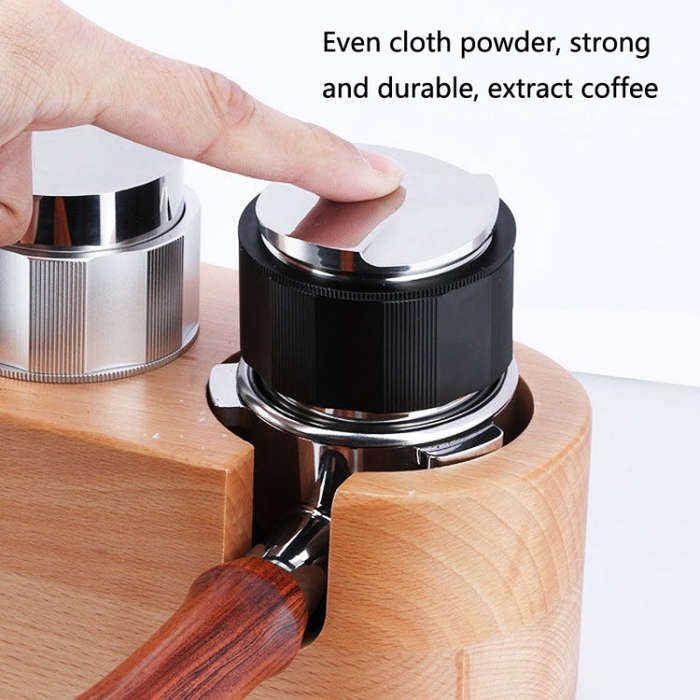 YK33258 Stainless Steel Double-Ended Coffee Cloth Dispenser, Size: 51mm(Golden Finger Buckle Type)