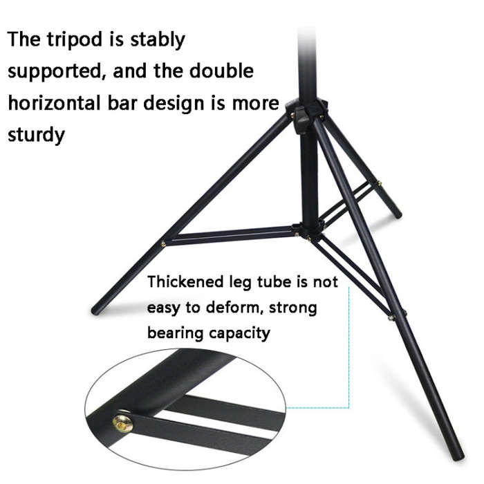 ZF0111 Live Floor Mobile Phone Holder, Style: 2.1m Stand+Phone Clip