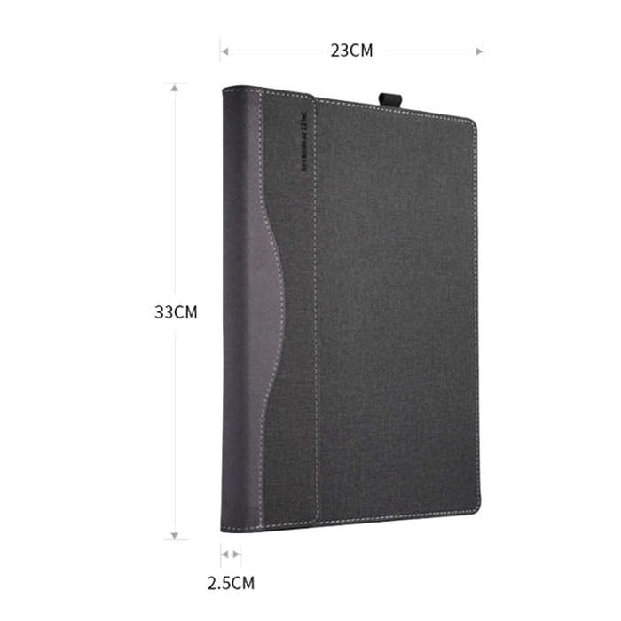 PU Leather Laptop Protective Case For Huawei Honor MagicBook(Wine Red)