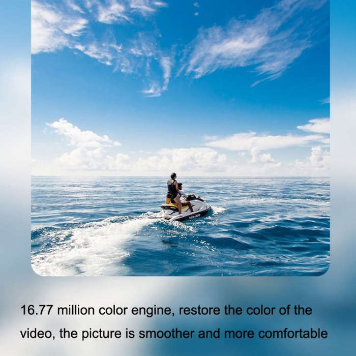 M1 Home Commercial LED Smart HD Projector, Specification: EU Plug(Intelligent WIFI Android Version)