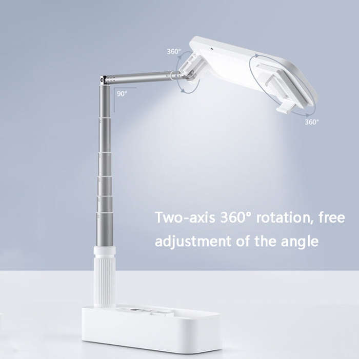 V6 360-Degree Rotating Double-Sided Light-Filling Live Bracket(Pink)
