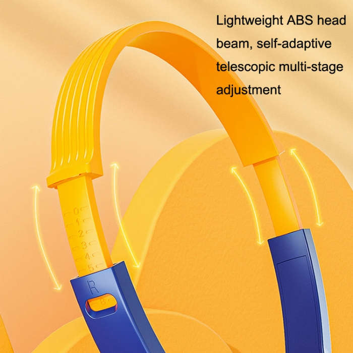 Soyto SY-G30 Online Class Computer Headset, Plug: 3.5mm (Blue Orange)