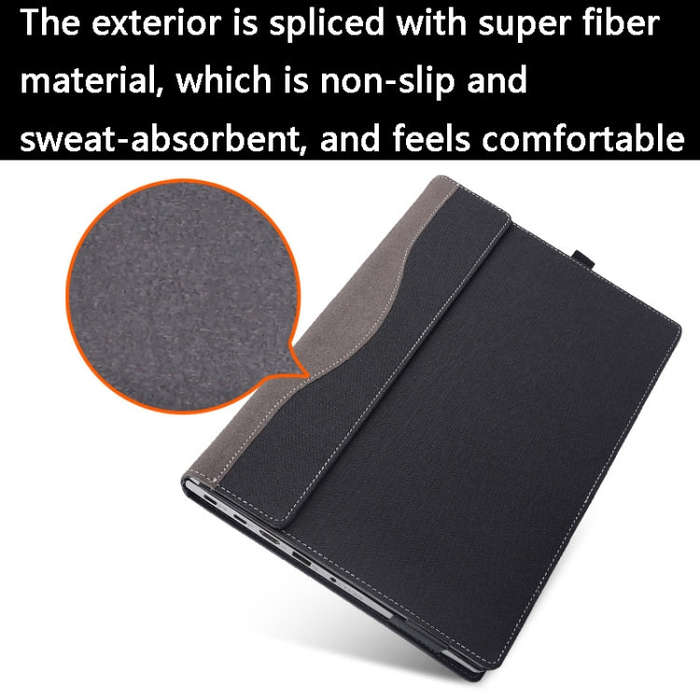 Laptop Leather Anti-Fall Protective Case For HP Envy X360 13-Ag Ar(Navy Blue)