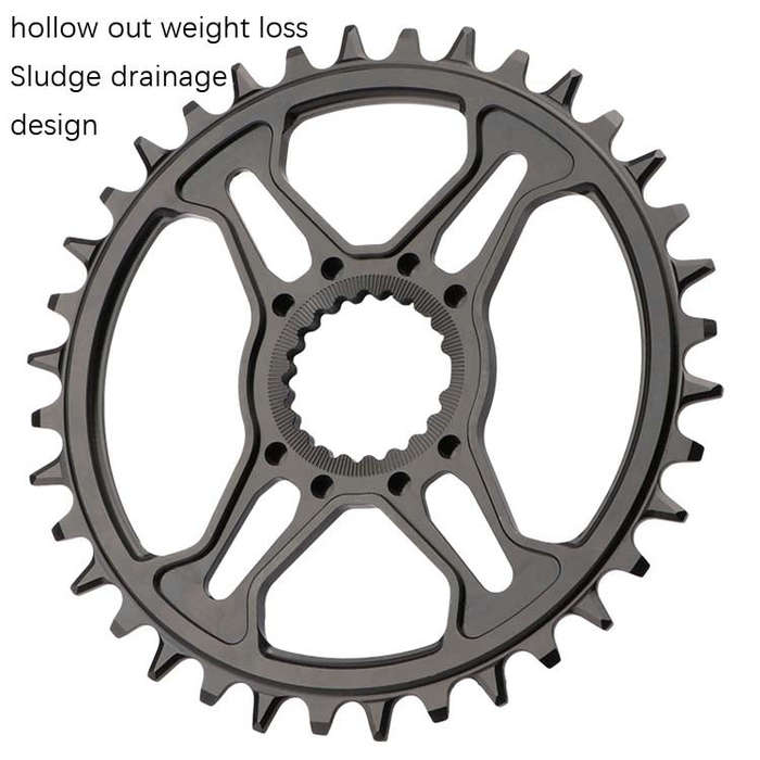 MEROCA Positive And Negative Teeth Repair Disc For Shimano M7100/8100/9100(38T Single Disk)