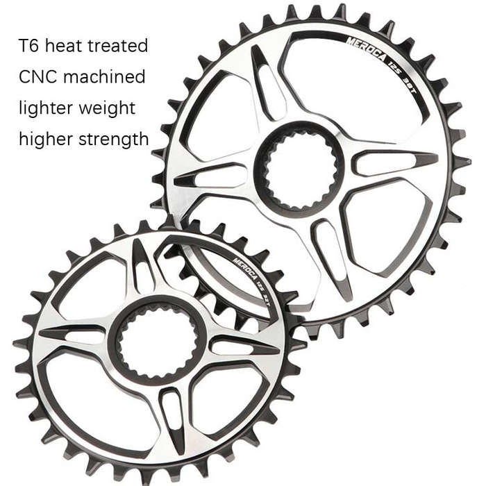 MEROCA Positive And Negative Teeth Repair Disc For Shimano M7100/8100/9100(38T Single Disk)