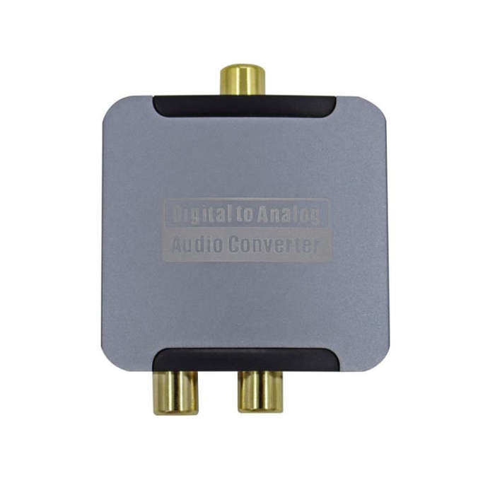 YQ-080 Digital Fiber Optic Coaxial Audio Converter, Interface: Host+USB Power Cable+Fiber Optic C...