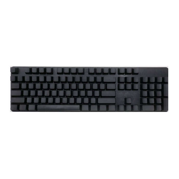 Mechanical Keyboard Laser PBT Keycap Titanium Black Blank keycap