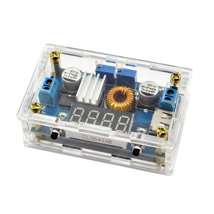 With Housing 5A Constant Voltage Constant Current Buck Module