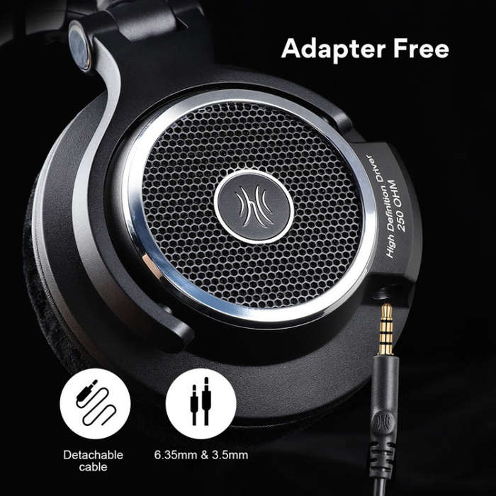 OneOdio M80 Open Three-band Balanced Monitor Mixer Studio DJ HIFI Wired Headset, Cable Length: 3m...