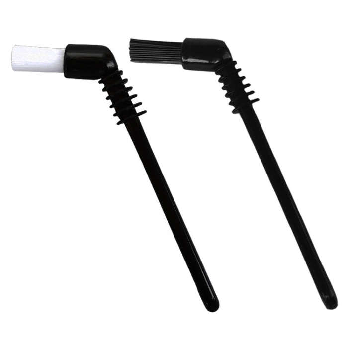 KFS-10 Short Handle Coffee Machine Cleaning Brush(White Hair)