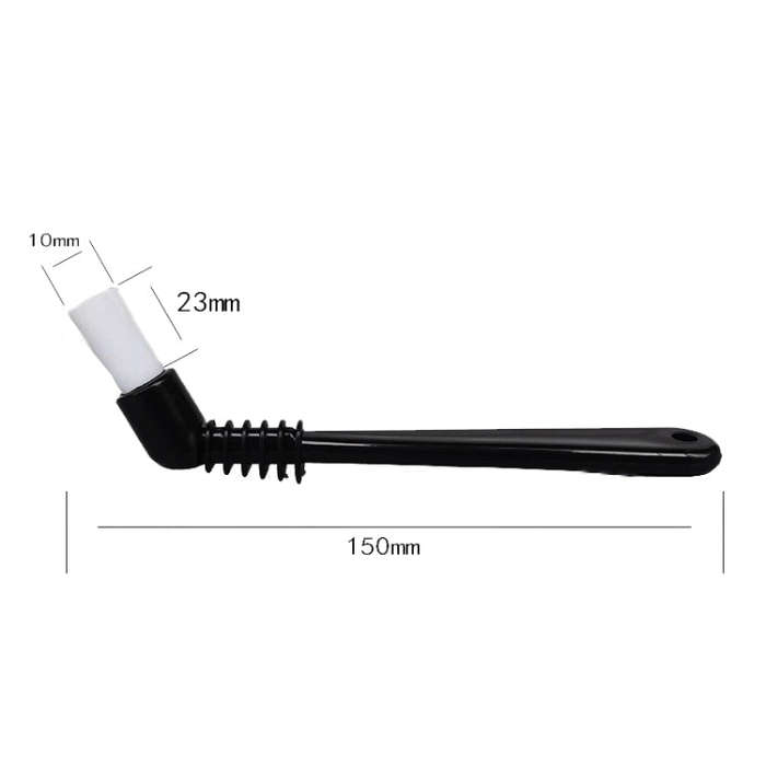 KFS-10 Short Handle Coffee Machine Cleaning Brush(White Hair)