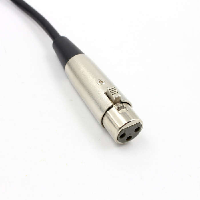 3m Microphone Connection Computer Cable USB To XLR(Black)