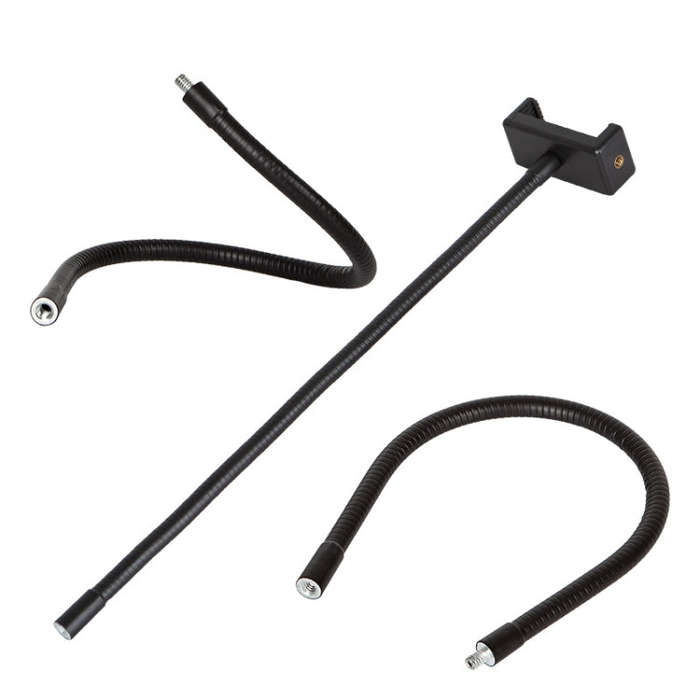 40cm Live Broadcast Bracket Extension Hose Tripod Accessories,Style: Hose + PTZ