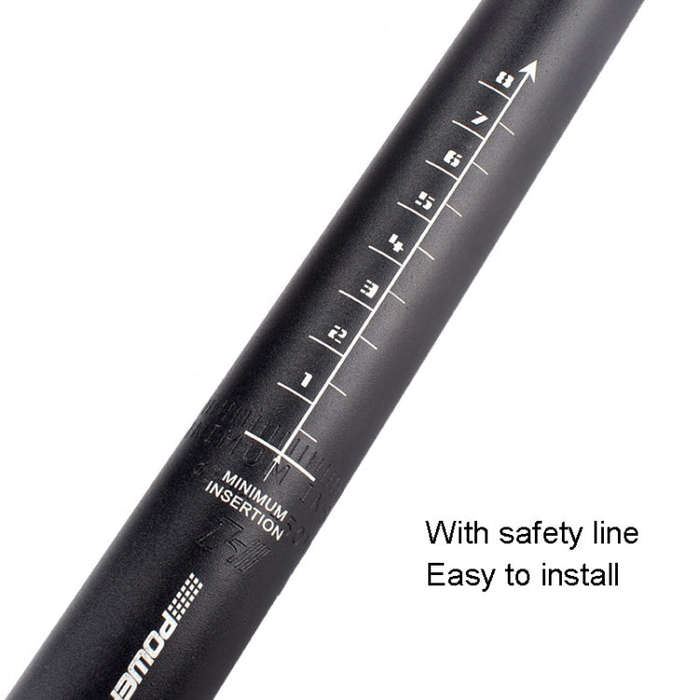 FMFXTR Mountain Bike Seat Post Bicycle Aluminum Alloy Sitting Tube, Specification: 27.2x350mm