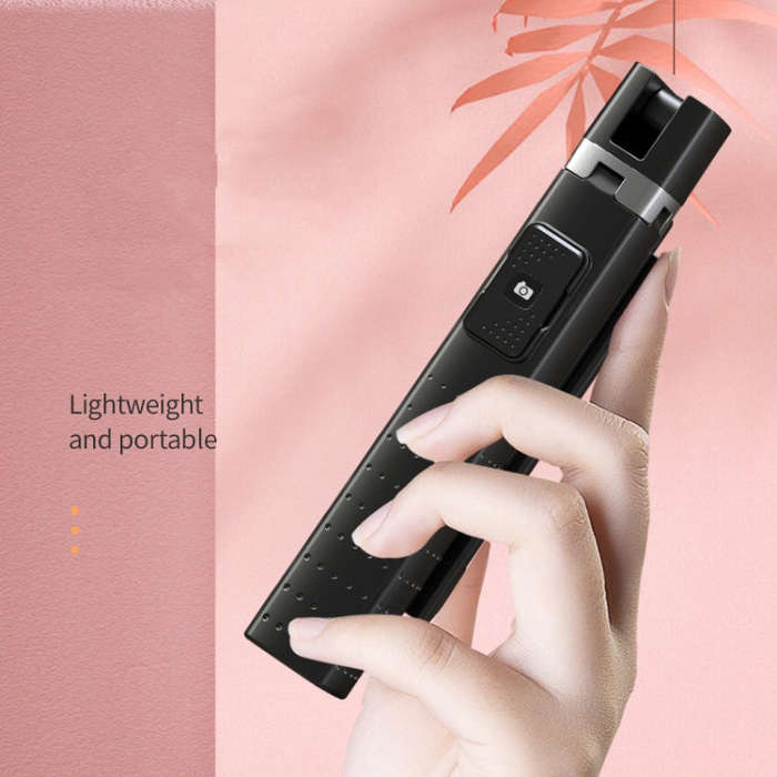 Mobile Phone Live Broadcast Bracket Bluetooth Telescopic Selfie Tripod, High: 102CM (Aluminum Alloy)