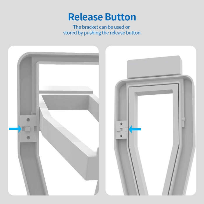 JYS-OC002 VR Bracket Desktop Storage Rack For Quest 2(White)