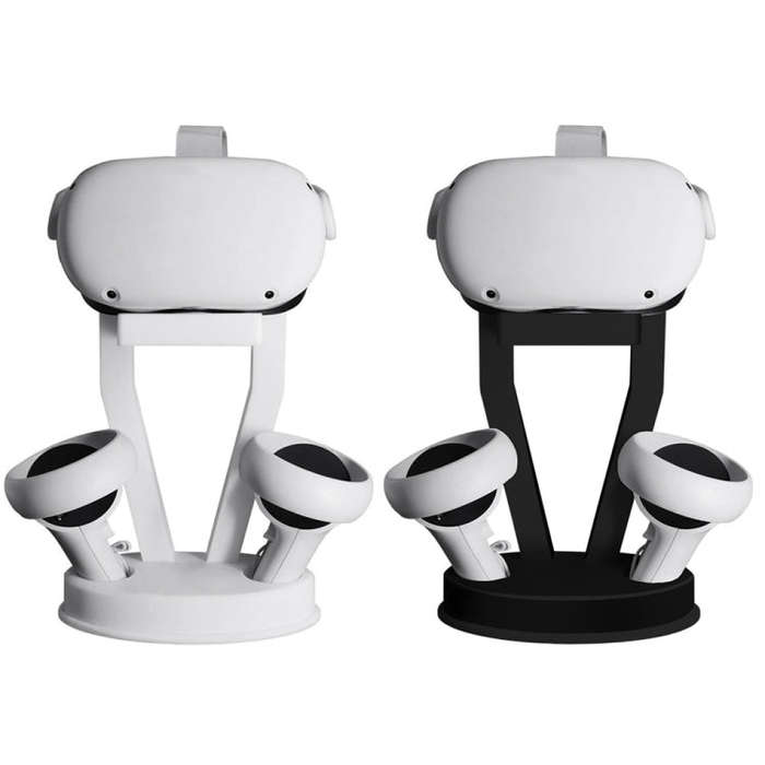 JYS-OC002 VR Bracket Desktop Storage Rack For Quest 2(White)