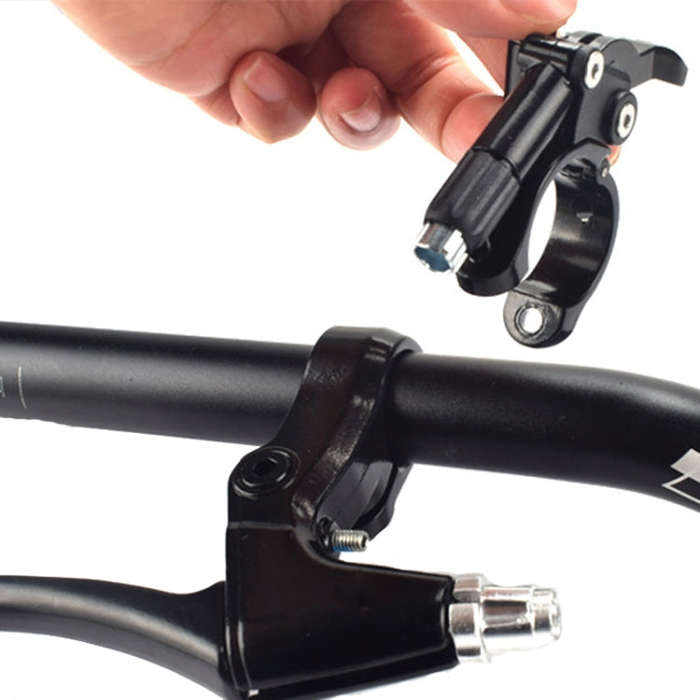 FMFXTR Bicycle Aluminum Alloy Front Fork Wire Controller, Style: B Model+Wire Core+Wire Tube
