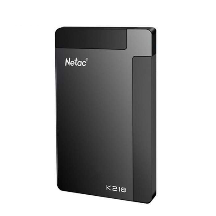 Netac K218 High Speed 2.5 Inch Software Encrypted Mobile Hard Drive, Capacity: 2TB