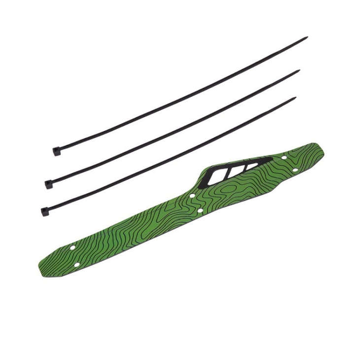 ZTTO 2 PCS Mountain Bike Plastic Chain Guard Riding Gear(Green)