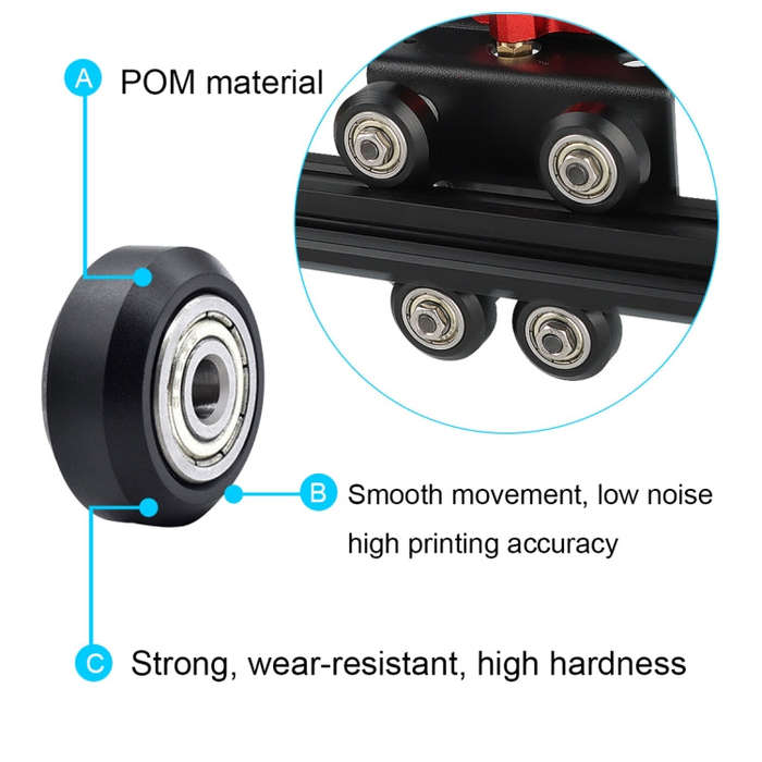 3D Printer Extruder Retrofit Kit For Ender3/CR10, Style: Installation Board