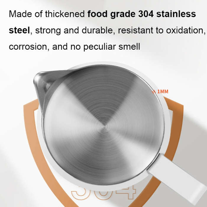 304 Stainless Steel Coffee Pot with Scale, Spec: 500ml (Retro Crane Mouth)