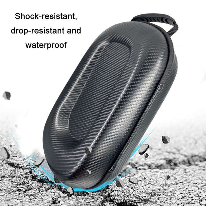 For Meta Quest VR Glasses Shockproof Storage Bag(Carbon Fiber)