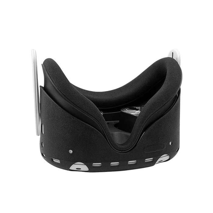 Silicone Non-Slip Protective Cover for Quest 2 VR Glasses Accessories(Black)
