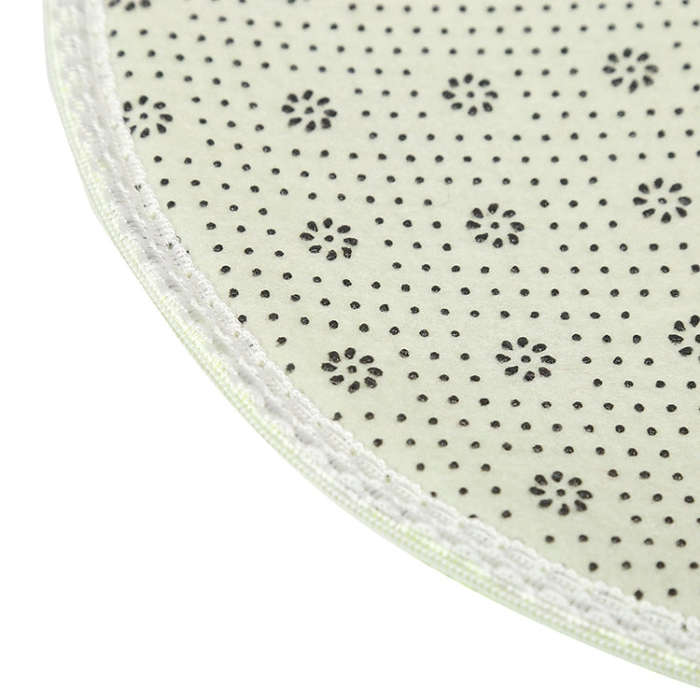 Autumn And Winter Pet Warm Bed Round Pet Pad, Specification: L(Green)