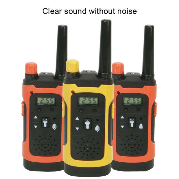 Children Walkie-talkie Remote Wireless Call  Parent-child Interactive Toy Phone(Yellow)